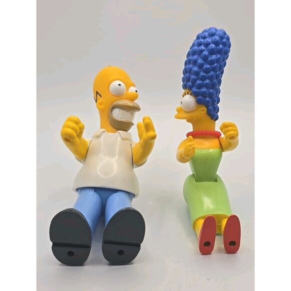 1990 The Simpsons 20th Centry Fox Consumer Products Figurines Set Of 7 Sku 323 - Picture 4 of 16